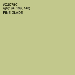 #C2C78C - Pine Glade Color Image